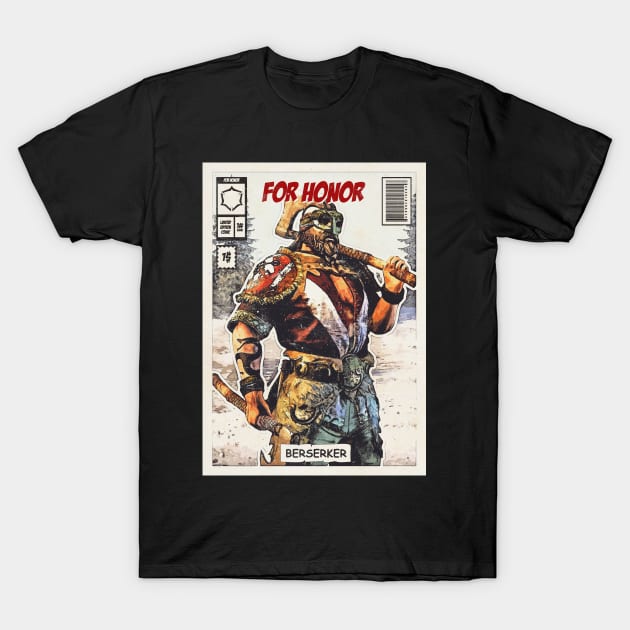 Berserker Comic T-Shirt by Durro